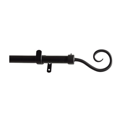 Kit tringle à rideaux fixe avec embouts crosse D20mm MOBOIS