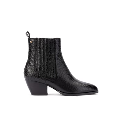 Bottines à talon cuir Jeanne MARTINELLI