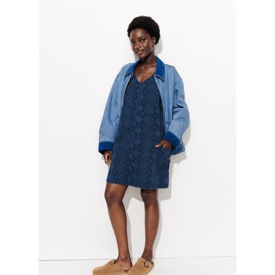 Robe courte brodée PROMOD