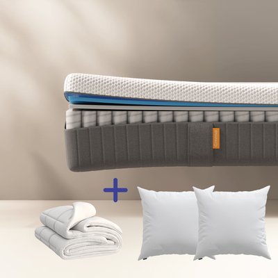 Pack Matelas Original II + Couette + Oreillers Nuage Essentiel EMMA