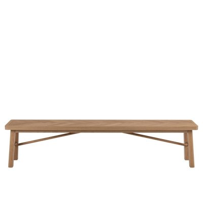 Banc de salle à manger en chêne de style scandinave L200 - WALY HELLIN, DEPUIS 1862