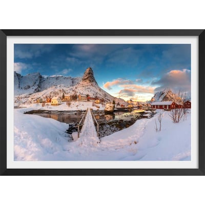 Affiche paysage Reine des Glaces HEXOA