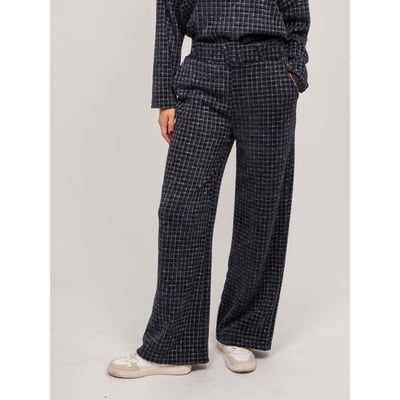 Pantalon Large Carreaux Elopia DONA LISA