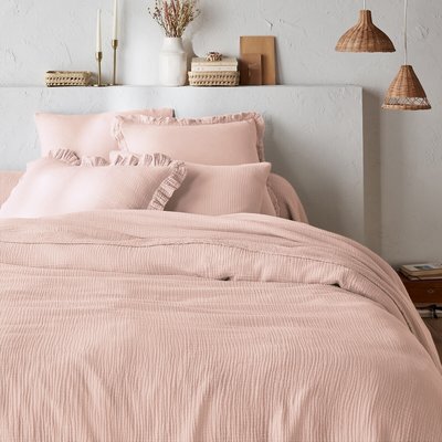Housse de couette unie en gaze de coton, Kumla LA REDOUTE INTERIEURS
