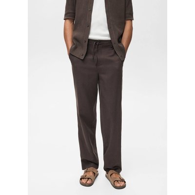 Pantalon droit viscose MANGO MAN