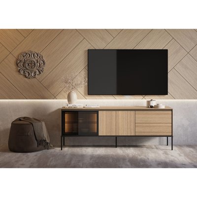 Meuble TV 167 cm panneaux de particules, VERONA BOBOCHIC