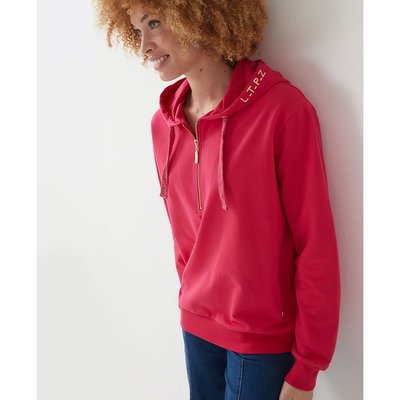 Abercrombie & Fitch - Sweat à capuche oversize à fermeture éclair avec