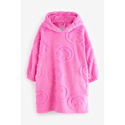 Couverture à capuche en polaire jacquard NEXT