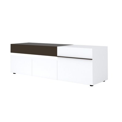 Meuble TV 180 cm 3 portes 1 tiroir Karat - Fabrication Française CALICOSY