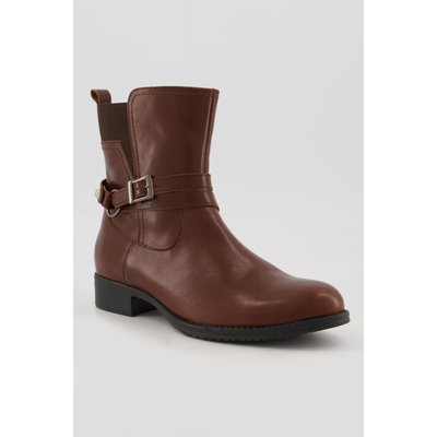 Bottines en cuir nappa, fermeture éclair ULLA POPKEN