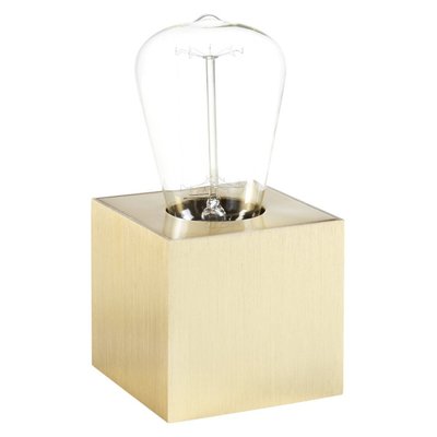 Mini Lampe à Poser Cubic Or Brossé MILLUMINE