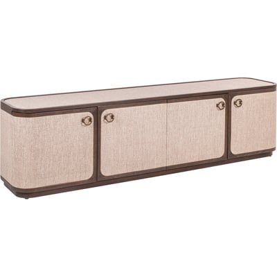 Meuble tv en bois collection WILLOX 4 portes RECOLLECTION