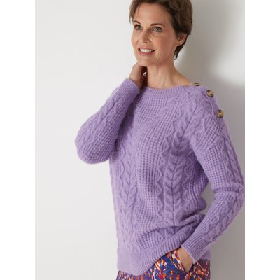 Pull maille fantaisie col rond DAXON
