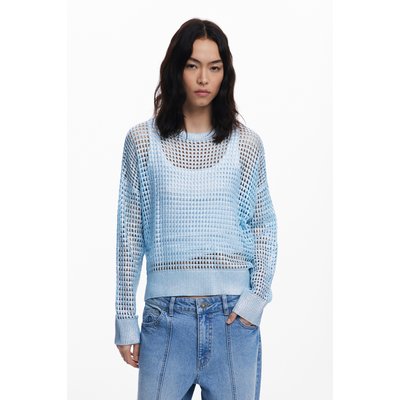 Desigual - Pull ajouré métallisé DESIGUAL