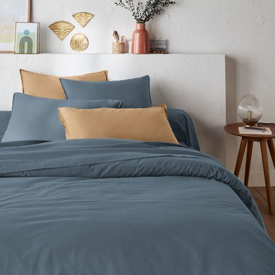 Housse de couette unie en coton lavé, Scenario LA REDOUTE INTERIEURS