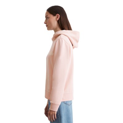 Sweatshirt à capuche avec logo relaxed en coton organique MARC O'POLO