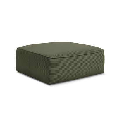 Pouf velours côtelé, LEOPOLD BOBOCHIC