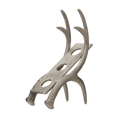 3-Bottle Antler Wine Rack SO'HOME