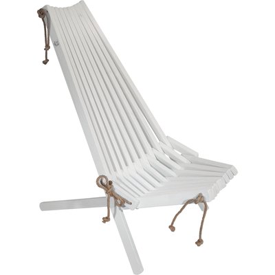 Chilienne en bois EcoChair Pin blanc JARDINDECO