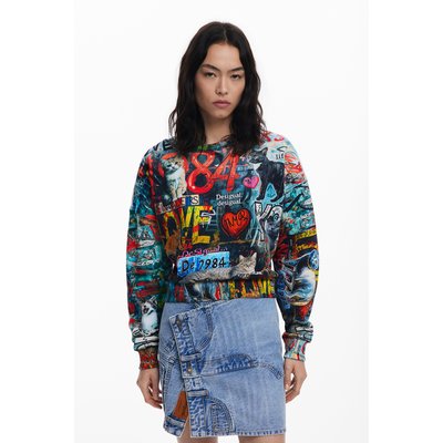 Sweat-shirt graffitis DESIGUAL