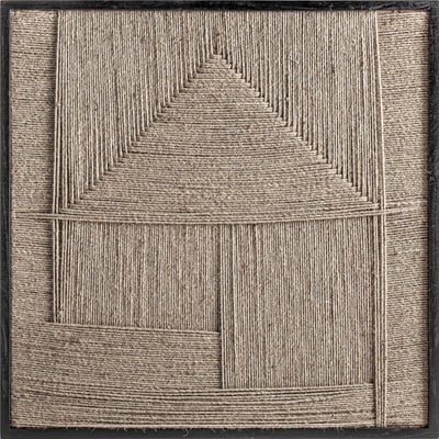 Décoration murale en jute style contemporain RECOLLECTION