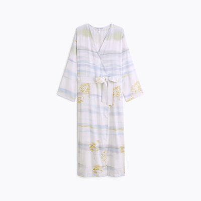 Kimono long  en satin, HORIZONS LAURENCE TAVERNIER