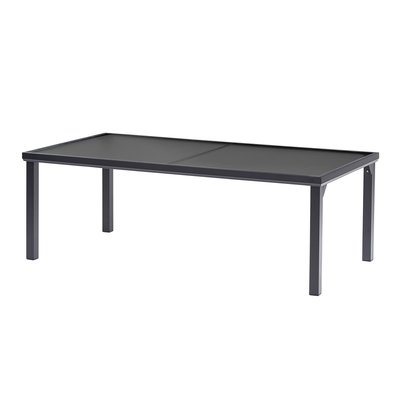 Ensemble en aluminium, verre, 8 fauteuils EDITION WILSA GARDEN