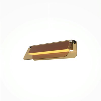Applique murale LED ambrée avec volet horizontal 30 cm MINA PIER IMPORT
