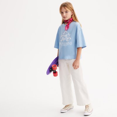 T-shirt manches courtes imprimé 4-14 ans LA REDOUTE COLLECTIONS