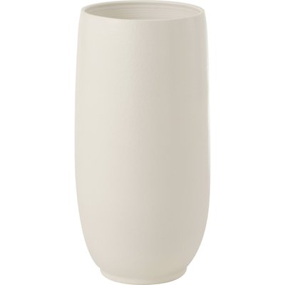 Vase décoratif en céramique blanche style contemporain RECOLLECTION