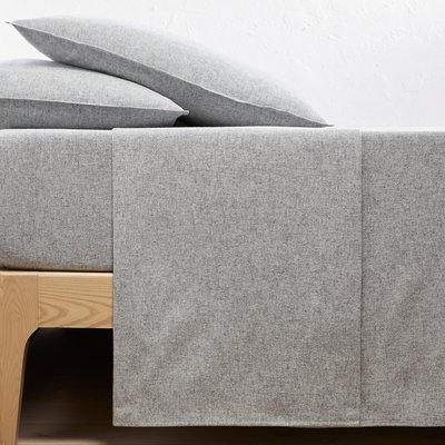 Drap plat, flanelle coton, Clara LA REDOUTE INTERIEURS