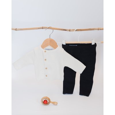 Coffret de naissance en laine  - SAINT-JEAN-DE-LUZ LA MANUFACTURE DE LAYETTE