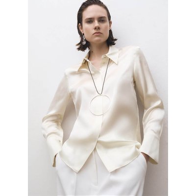 Chemise soie satinée MANGO