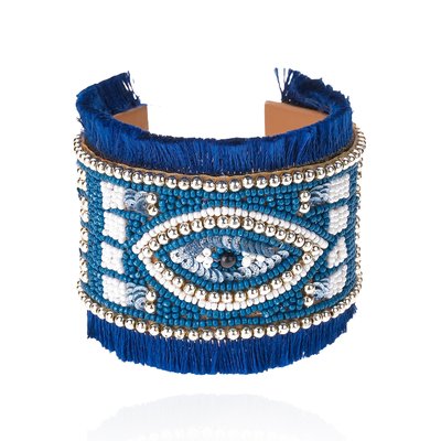 Manchette ajustable en perles BILL HIPANEMA