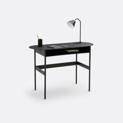 Bureau console en métal, Oblone LA REDOUTE INTERIEURS