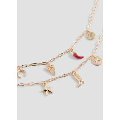 Pack 2 colliers combinés MANGO TEEN