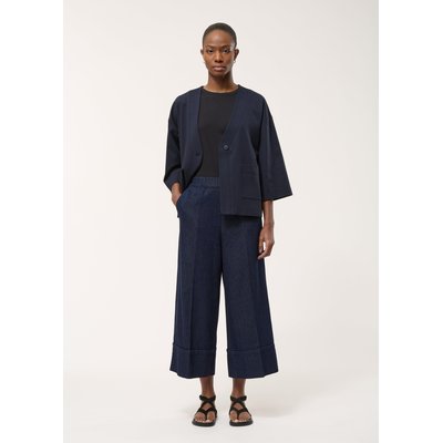 Pantalon large en denim brut longueur 7/8ème HUMILITY