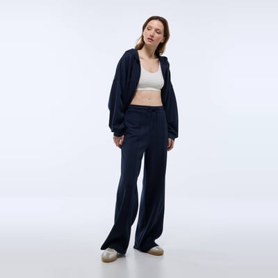 Pantalon de uni en molleton technique MONOPRIX