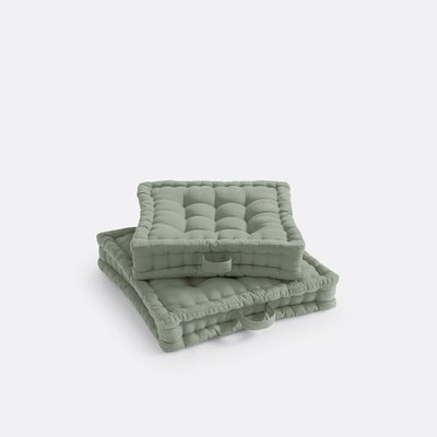 Coussin de sol coton recyclé, Scenario LA REDOUTE INTERIEURS