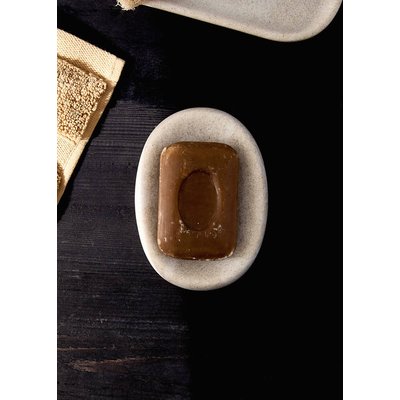 Porte-savon en résine effet marbre MANGO HOME