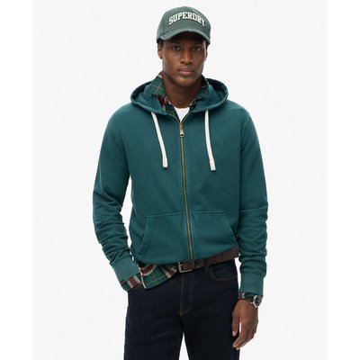 Sweat à capuche zippé classique Essential SUPERDRY