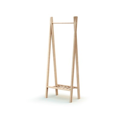 AT4 -  Porte vêtement enfant ESSENTIEL en bois - 30 x 50 x 130 cm AT4