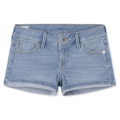 Short En Denim Coupe Slim PEPE JEANS