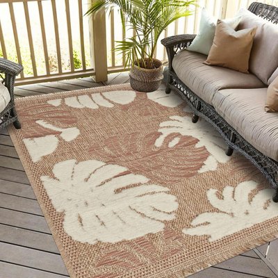 Tapis extérieur tissé kilim rectangle ZEPHYR 1 UN AMOUR DE TAPIS