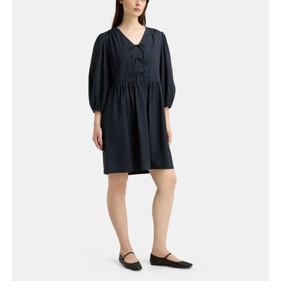 Robe courte filoute re seersucker rayures GALERIES LAFAYETTE