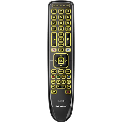 Télécommande universelle Universelle 5 en 1 - FACILE 5+ MELICONI