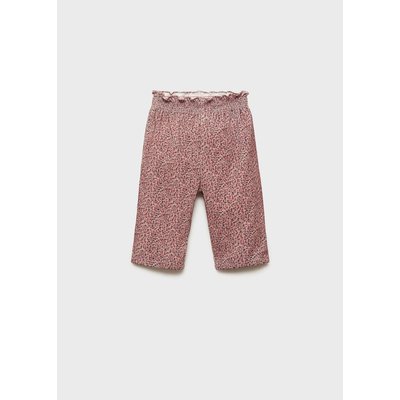 Pantalon fleuri mango deals