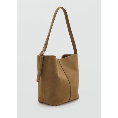 Sac seau cuir MANGO
