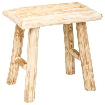 Tabouret en bois Woody - H.32 cm - Naturel ATMOSPHERA