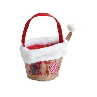 Panier de Noël en jute AUBRY GASPARD